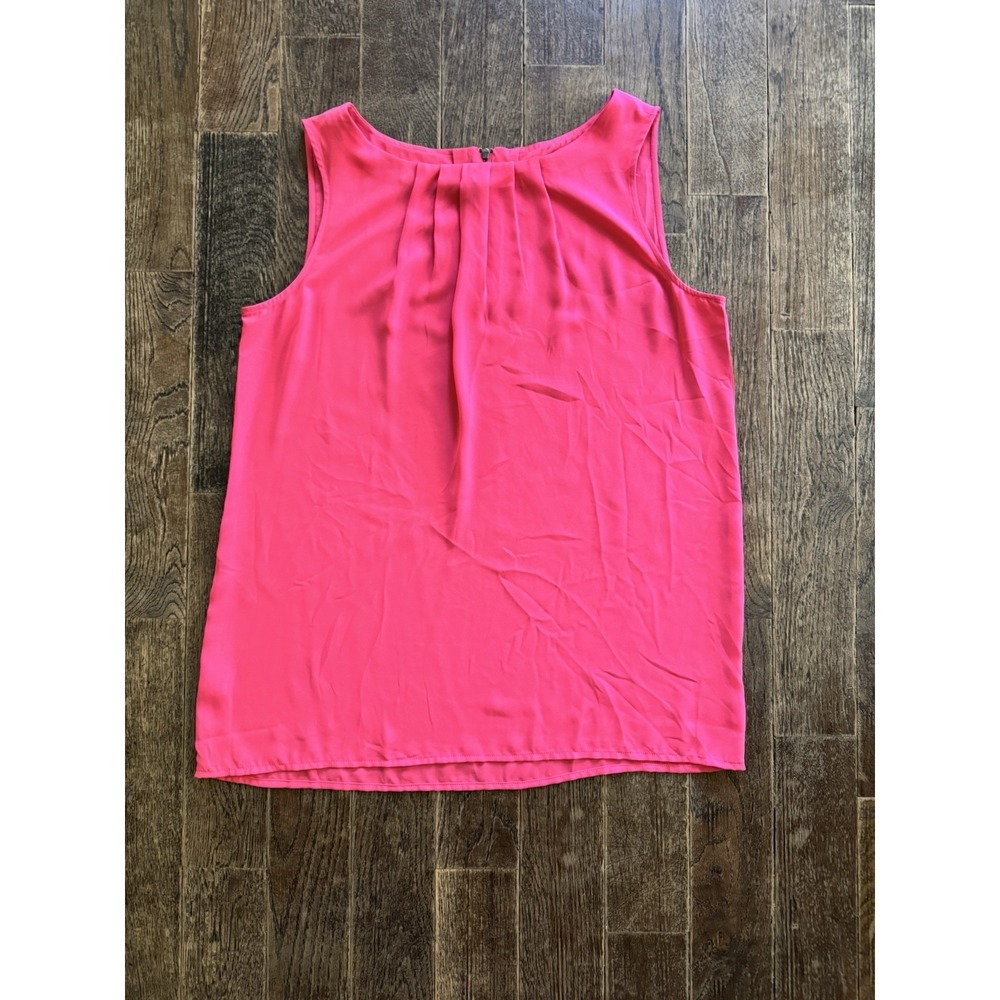 Ann Taylor LOFT Top Pink‎ Pullover Women's Sleeveless Size Medium